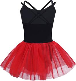 img 2 attached to 🩰 CHICTRY Girls Sleeveless Dance Ballet Leotard with Detachable Wrap Skirt - Stylish Outfit Attire