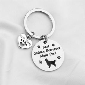 img 3 attached to FUSTMW Terrier Retriever Keychain: Ideal Boys' Jewelry for Dog Lovers!