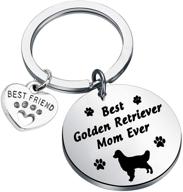 fustmw terrier retriever keychain: ideal boys' jewelry for dog lovers! logo