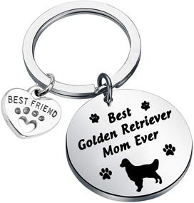 img 4 attached to FUSTMW Terrier Retriever Keychain: Ideal Boys' Jewelry for Dog Lovers!