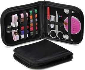 img 4 attached to Kit Compact Zippered Beginners Emergencies Accessories Sewing