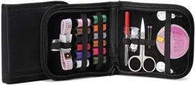 img 3 attached to Kit Compact Zippered Beginners Emergencies Accessories Sewing