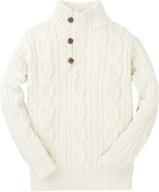 👕 organic cotton boys' sweater by hope henry: comfort and style combined! logo