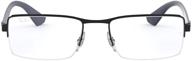 ray ban rx6331 eyeglasses matte black logo