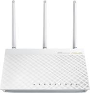 🔌 asus rt-ac66w: high-performance dual-band ac1750 gigabit router for seamless wireless connectivity logo