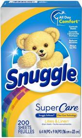 img 3 attached to 🌸 Enhance Laundry Experience with Snuggle SuperCare Fabric Softener Dryer Sheets: Lilies and Linen, 200 Count