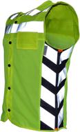 👕 expandable safety vest with mesh integration - missing link edition logo