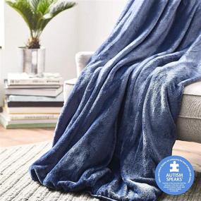img 2 attached to 🛏️ Vellux Weighted Blanket, 60" x 80", 15 lbs, Red - Comfort and Quality!