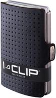 💼 i clip gunmetal advantager wallet: the ultimate minimalist men's accessory in compact design logo