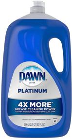 img 1 attached to Dawn Ultra Platinum Power Dishwashing Liquid, Refreshing 💧 Rain - 90 Ounce: Superior Cleaning Efficiency for Sparkling Dishes!