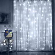 battery operated curtain waterproof waterfall seasonal decor логотип