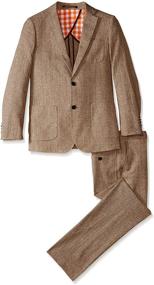 img 3 attached to Isaac Mizrahi Boys Linen Suit