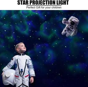 img 2 attached to 🌌 12-in-1 Nebula Star Projector with Remote, WANRAYW Galaxy Projector with Bluetooth Speaker - Perfect Mood Lamp for Bedroom, Game Rooms, Party, Home Ambiance Decoration - Ideal for Kids and Adults