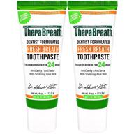 зубная паста therabreath с вкусом свежего дыхания логотип