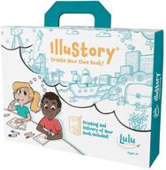 enhance young artists' creativity with lulu jr illustory making multicolor logo