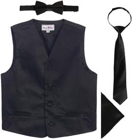 img 3 attached to 👔 OLIVIA KOO Formal Purple Boys' Bowtie: Clothing, Suits & Sport Coats