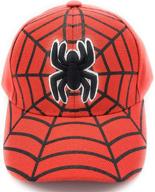 🕷️ spider-man kids youth hat - premium hats & caps for boys' accessories logo