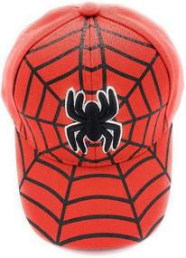 img 3 attached to 🕷️ Spider-Man Kids Youth Hat - Premium Hats & Caps for Boys' Accessories