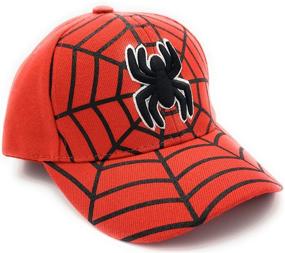 img 2 attached to 🕷️ Spider-Man Kids Youth Hat - Premium Hats & Caps for Boys' Accessories