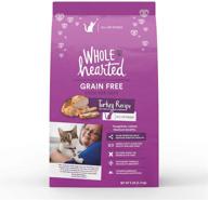 wholehearted grain free turkey formula dry cat food by petco brand логотип