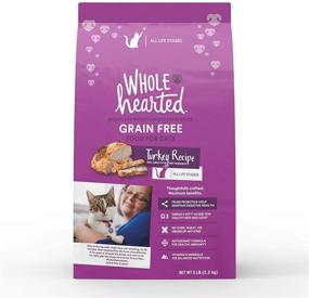 img 4 attached to WholeHearted Grain Free Turkey Formula Dry Cat Food by Petco Brand