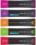 💦 tactical hydration: instant electrolytes to combat fatigue, prevent dehydration, and eliminate cramps - 25 count variety pack (1 pack) logo
