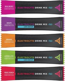img 4 attached to 💦 Tactical Hydration: Instant Electrolytes to Combat Fatigue, Prevent Dehydration, and Eliminate Cramps - 25 Count Variety Pack (1 Pack)