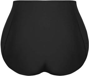 img 2 attached to IVEDO Womens Waisted Bikini Bottom Women's Clothing