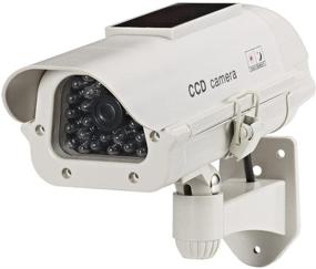 img 1 attached to 📷 Cop Security 15-CDM14 Solar-Powered Dummy Camera with LED Light (Beige)