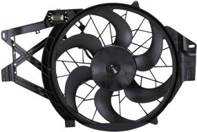 img 3 attached to 🔥 Enhance Your Ford Mustang's Cooling System with TYC 620650 Replacement Radiator/Condenser Cooling Fan Assembly