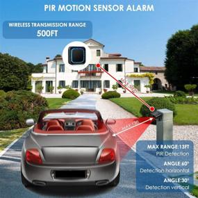 img 3 attached to 🔔 Single Driveway Alarm Sensor for Enhanced Security