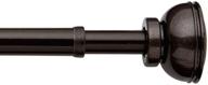🪞 bali blinds decorative bronze spring tension rod, adjustable length 36-54 inches logo