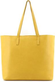 img 1 attached to 👜 Большая модная женская сумка-хобо: сумка из искусственной кожи с плечевым ремнем и кошелек/визитницу.