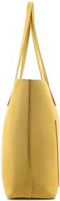 img 2 attached to 👜 Большая модная женская сумка-хобо: сумка из искусственной кожи с плечевым ремнем и кошелек/визитницу.