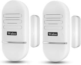 img 4 attached to 🚪 Kids Safety Door Alarms, Home Window Alarm Sensors, Home Security Door Window Alarms, Multifunctional 3 Volume 10 Chimes Adjustable ON/Off Button Rechargeable - 2 Door Sensors