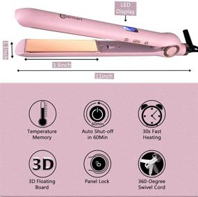 img 2 attached to Hair Straightener Titanium Settings Shut Off