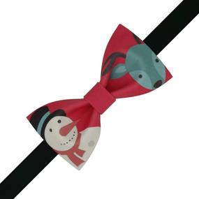 img 2 attached to Lanzonia Christmas Snowman Reindeer Holiday Accessories for Boys