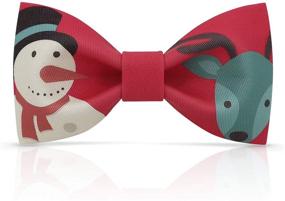 img 4 attached to Lanzonia Christmas Snowman Reindeer Holiday Accessories for Boys