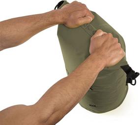 img 1 attached to 🌊 Earth Pak - Waterproof Dry Bag - Roll Top Compression Sack for Kayaking, Beach, Rafting, Boating, Hiking, Camping and Fishing - Includes Waterproof Phone Case