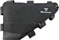 moosetreks premium zippers bike full frame bag: ideal for bikepacking, touring, and commuting logo