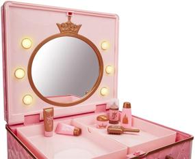img 2 attached to Disney Princess Style Collection Travel Vanity Playset - Improved SEO-friendly Product Name: Disney Princess Style Collection Portable Vanity Set