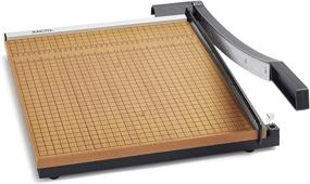 img 3 attached to 🗂️ Commercial Grade Guillotine Paper Cutter - X-ACTO Heavy Duty Square (15x15) for Precise Cuts