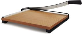 img 4 attached to 🗂️ Commercial Grade Guillotine Paper Cutter - X-ACTO Heavy Duty Square (15x15) for Precise Cuts