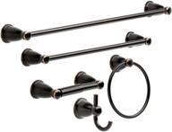 🚽 upgrade your bathroom décor with the franklin brass kin5pc-orb kinla 5-piece bathroom accessory kit in oil-rubbed bronze logo