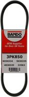 🔀 bando 3pk850 - top-quality serpentine belt for maximum performance logo