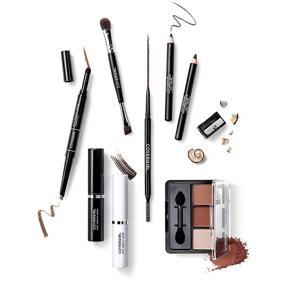 img 1 attached to 🖋️ COVERGIRL Easy Breezy Brow Fill + Define Pencils: Rich Brown Eye Pencil with Sharpener - 2-count Brow Pencil for Natural, Defined Brows