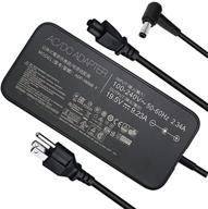 💪 powerful new 180w slim laptop charger for asus rog g-series gaming laptop - compatible with g750jm, g751jm, g750js, and more logo