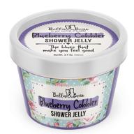 🍇 bella & bear blueberry cobbler shower jelly - compact 3oz, ideal travel gift for teens logo