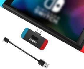 img 4 attached to 🎧 ZIOCOM Switch Bluetooth Adapter: Wireless Transmitter for Nintendo Switch/Lite, Type C to USB Convert, Compatible with AirPods, PS4, Bose, Sony, and Bluetooth Headphones