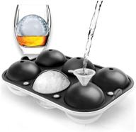 🧊 varwaneo large 2.5 inch ice sphere mold - silicone ball maker tray with lid for whiskey, cocktail, scotch, and bourbon logo